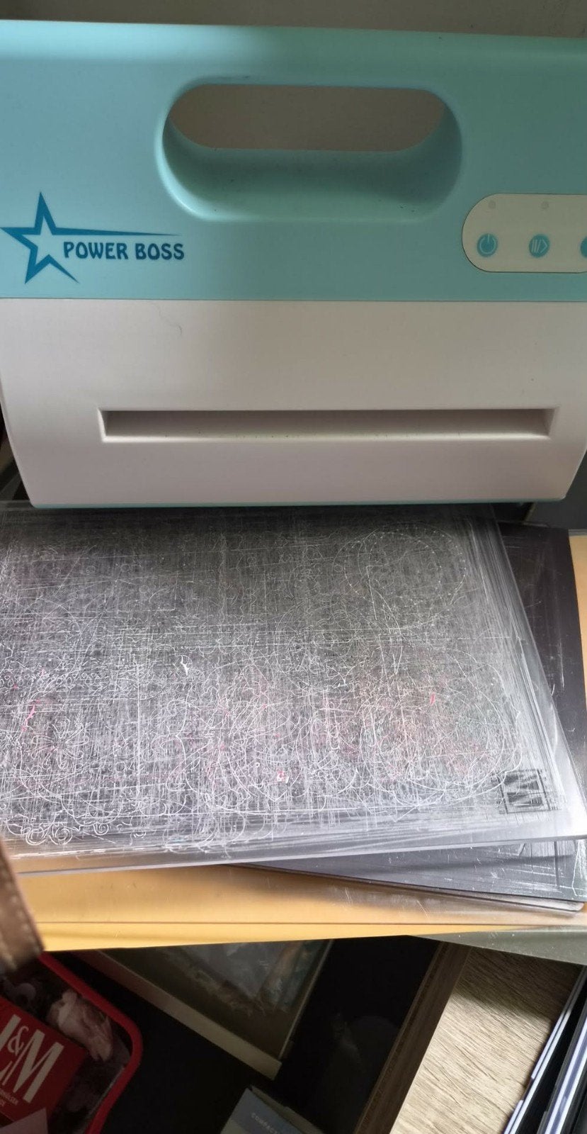 Pouwerboss elektrische snijmachine a4, Ophalen of Verzenden, Overige thema's, Pons of Mal