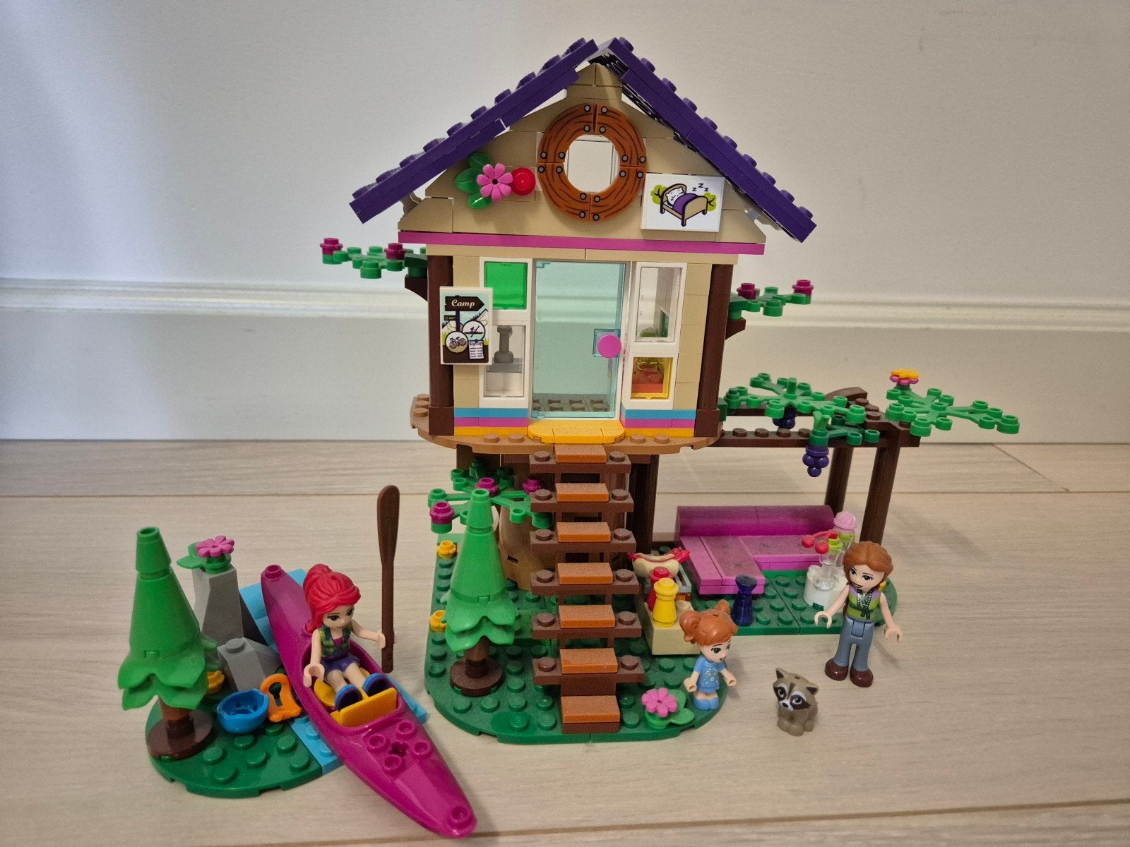 Lego Friends 41679 Boshuis - Complete set met doos en boekje, Lego, Friends, Ophalen of Verzenden, Zo goed als nieuw