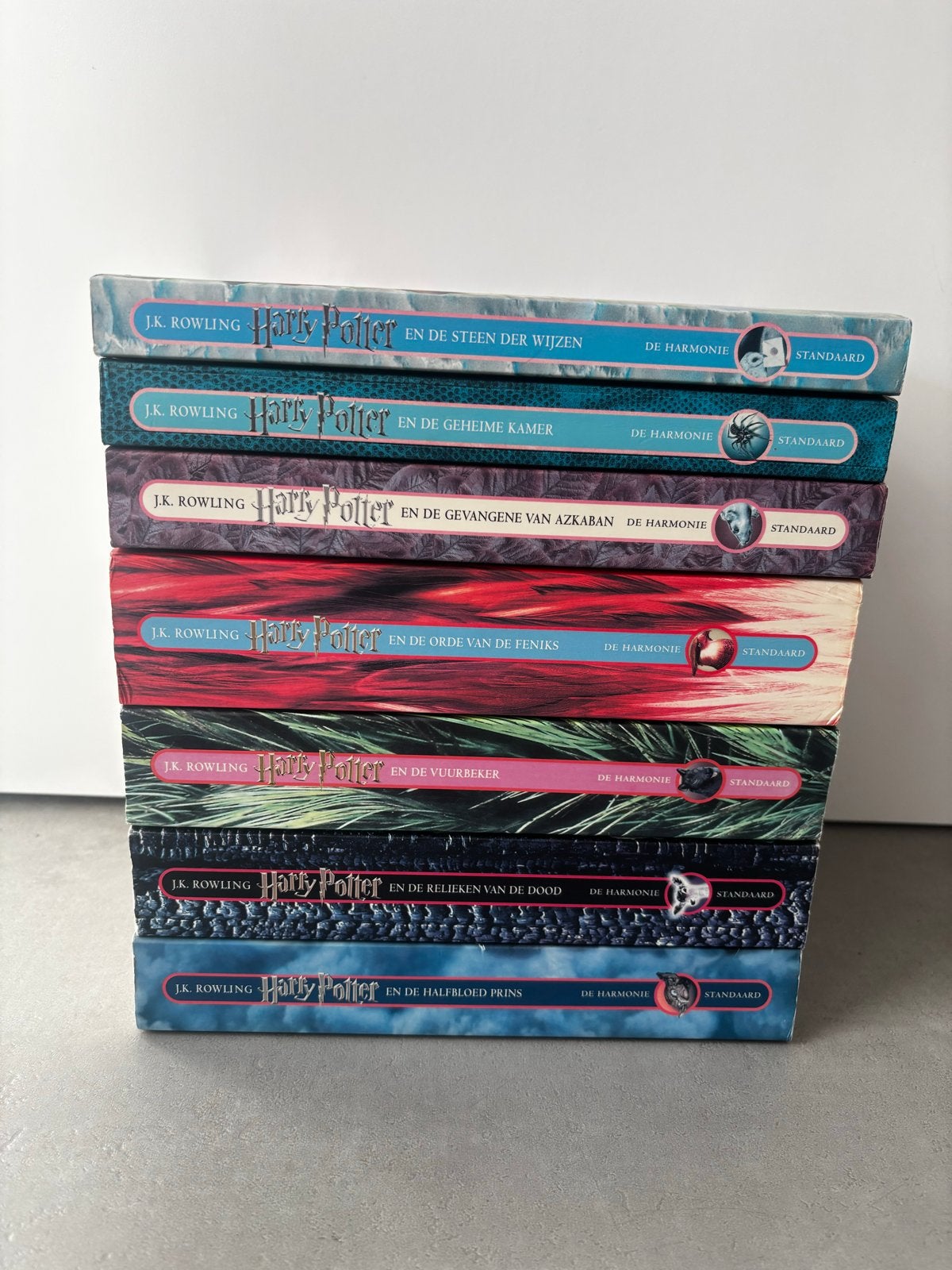 Complete Harry Potter boekenreeks (7 delen) - J.K. Rowling, Ophalen of Verzenden, Zo goed als nieuw