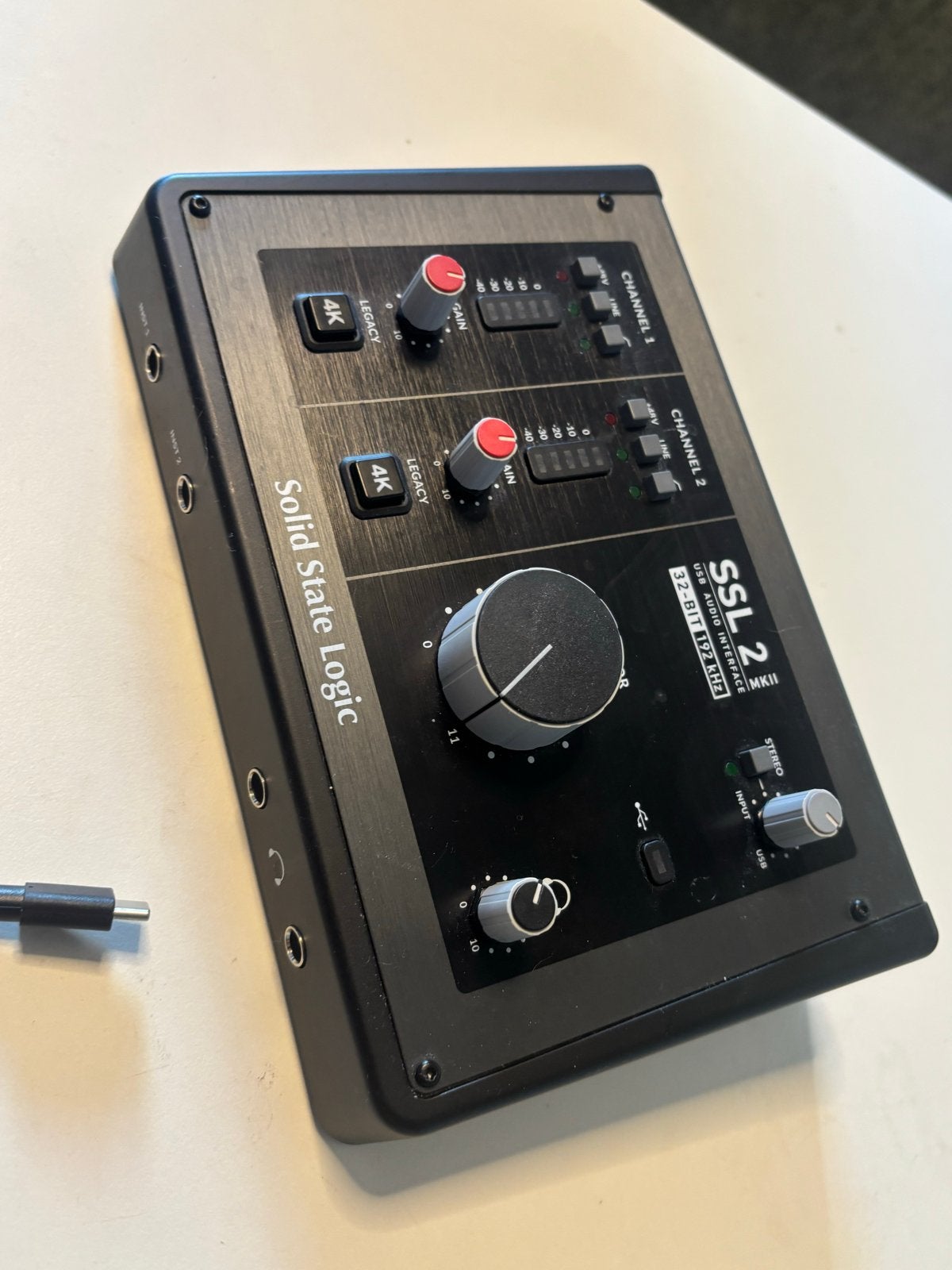 Solid State Logic SSL 2 USB Audio Interface, Gebruikt, Minder dan 5 kanalen, Microfooningang, Ophalen of Verzenden