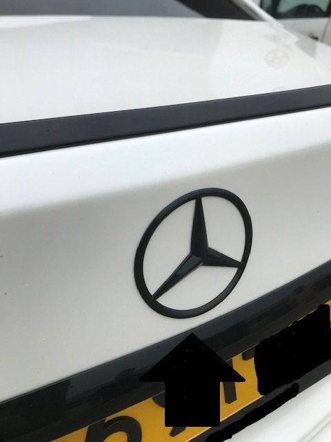mercedes achterklep ster cla w117 c117 w118 c118 w213 w177, Ophalen of Verzenden