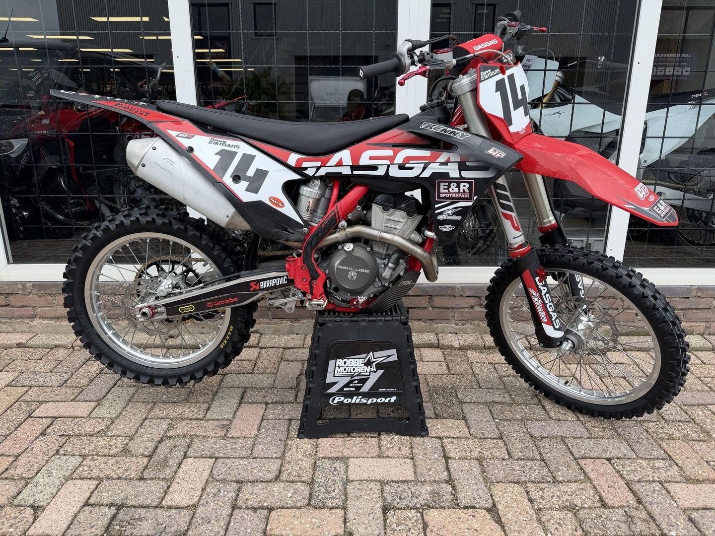 GasGas MC 350F 2022 |  65 uur | Veel opties |, Bedrijf, Onbekend, Crossmotor, Gasgas