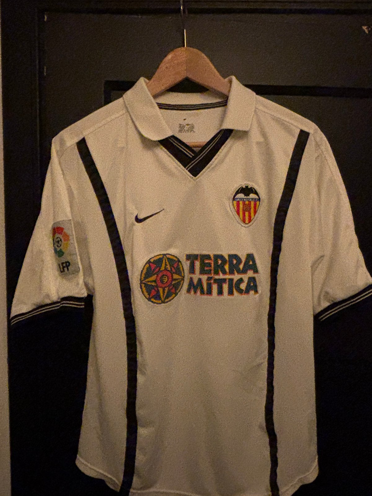 Origineel Valencia CF Nike shirt 2001/02  – vintage – maat S, Sport en Fitness, Ophalen of Verzenden, Gebruikt, Shirt