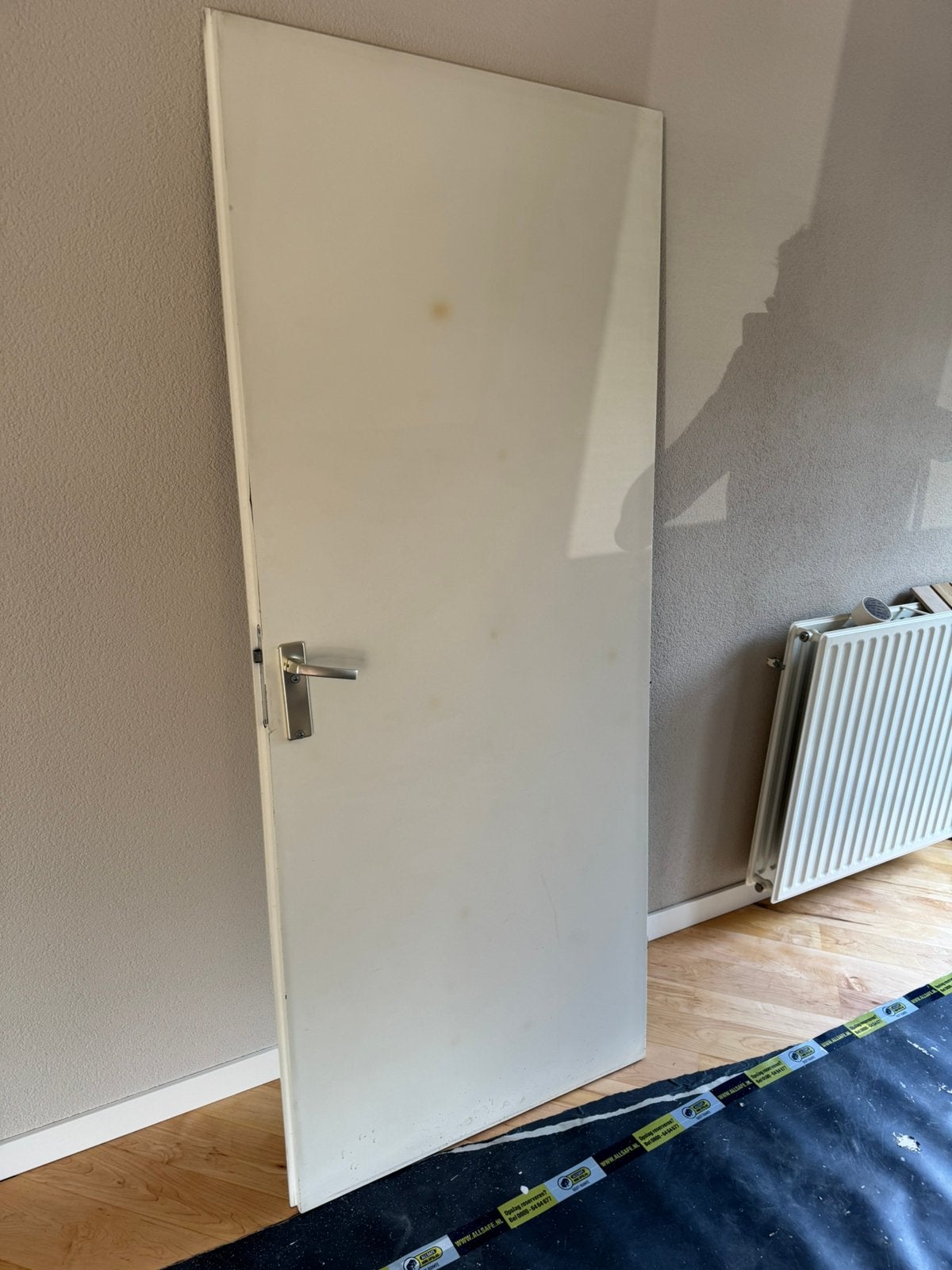 Opdek deur (brandvertragend) incl beslag 200x85, Ophalen, Gebruikt, 80 tot 100 cm, Binnendeur