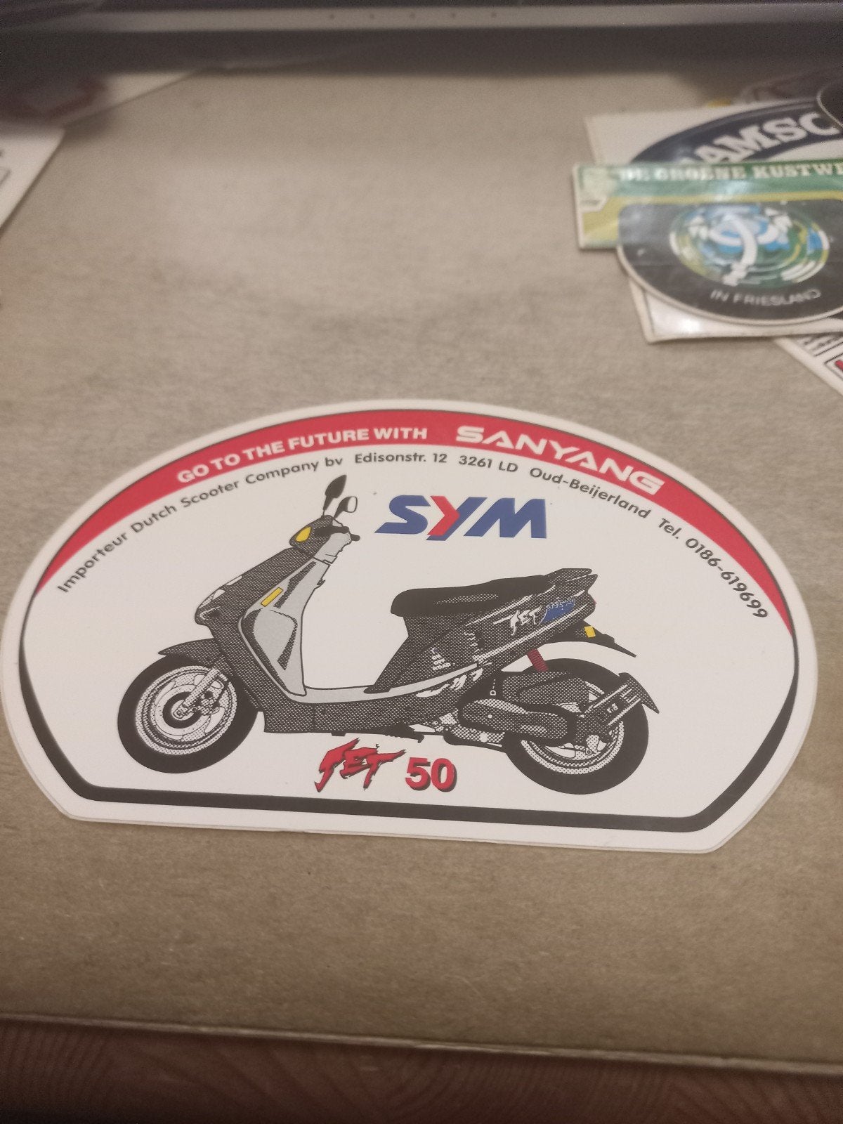 SYM Jet 50 Scooter - Go To The Future With Sanyang, Ophalen of Verzenden, Gebruikt