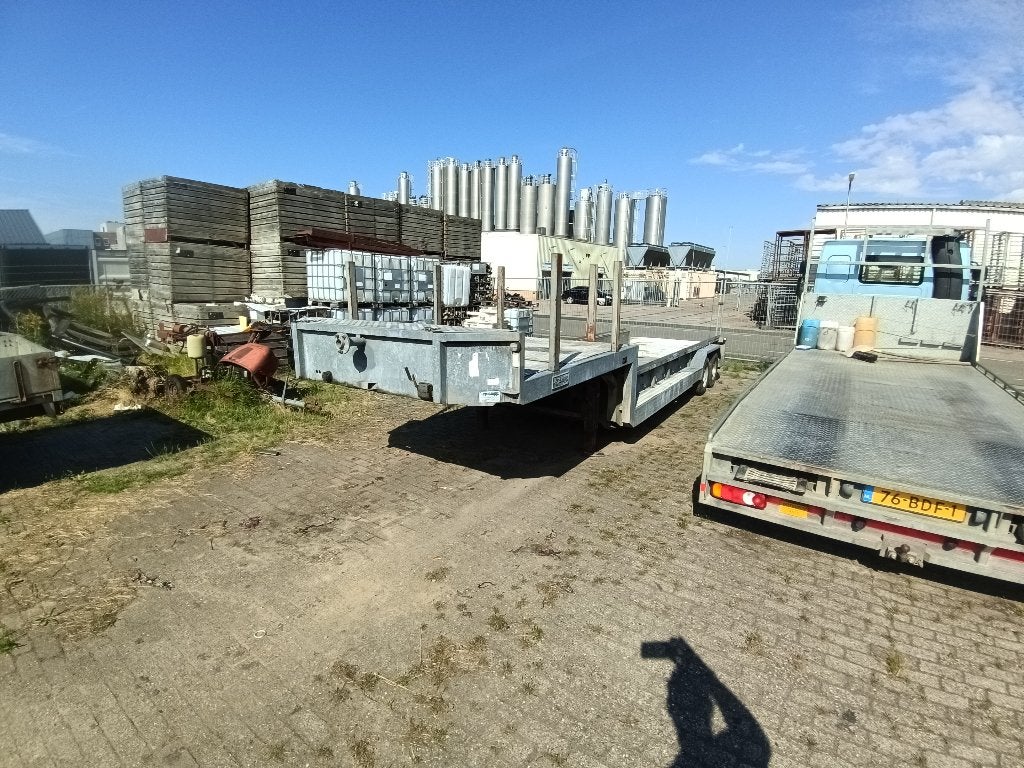VELDHUIZEN BE trailer 5,75 ton machinetransporter (bj 2006), Auto's, Vrachtwagens, Particulier, Aanhangers en Opleggers, Te koop