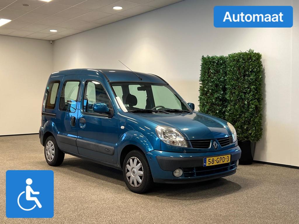 Renault Kangoo Rolstoelauto Automaat (airco) 3+1 of 5+0, Auto's, Renault, Bedrijf, Te koop, Kangoo, Aangepast voor mindervaliden