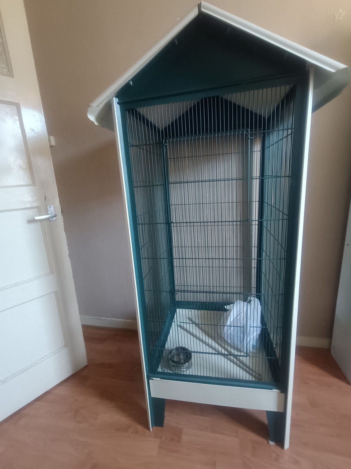 vogelkooi, Ophalen, Zo goed als nieuw, Metaal, Vogelkooi