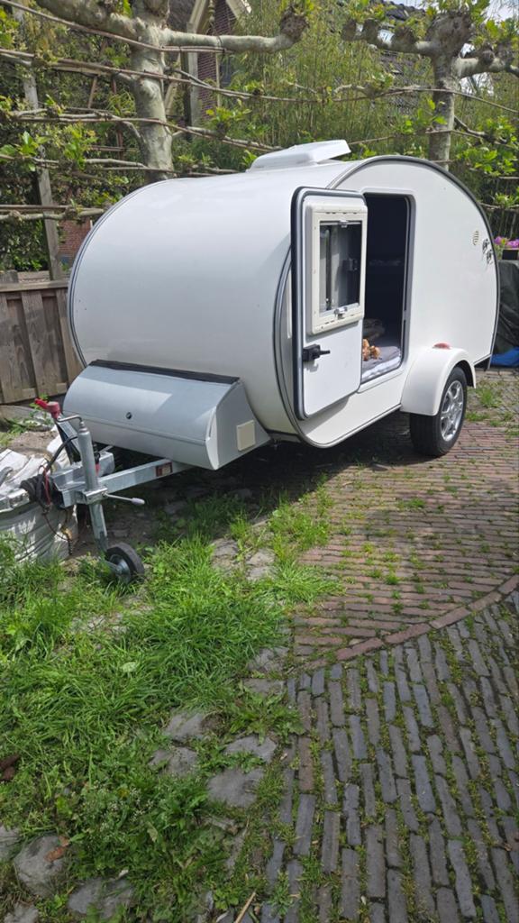 Gobanna 1200 teardrop mini caravan, Caravans en Kamperen, Ophalen of Verzenden
