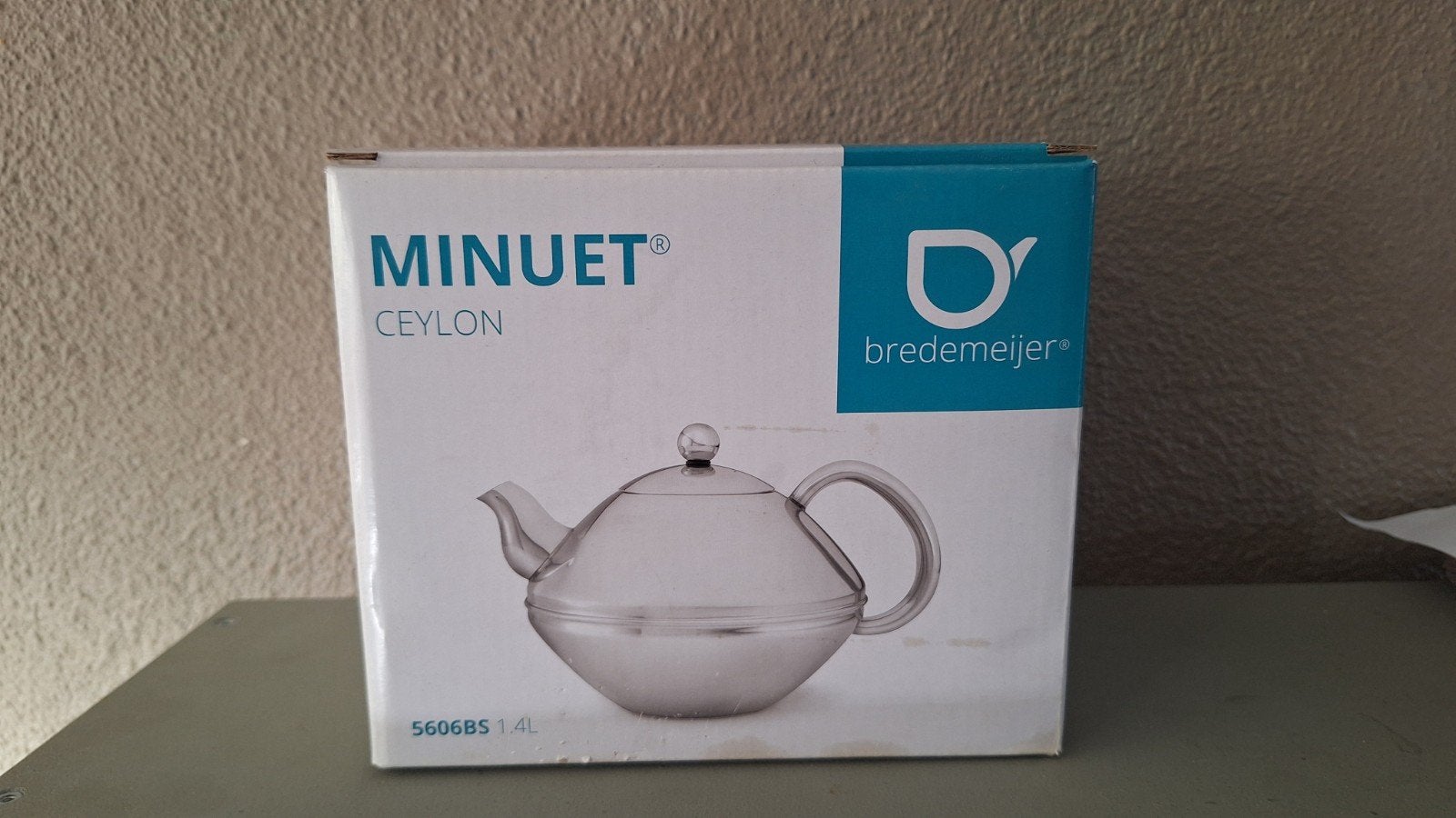 Bredemeijer Minuet Ceylon Theepot - Nieuw in Doos, Theepot/fluitketel, Ophalen of Verzenden, Nieuw, Bredemeijer