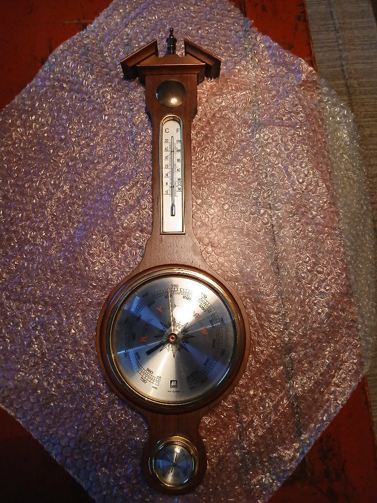 5 weerstations en barometers, Ophalen of Verzenden, Gebruikt