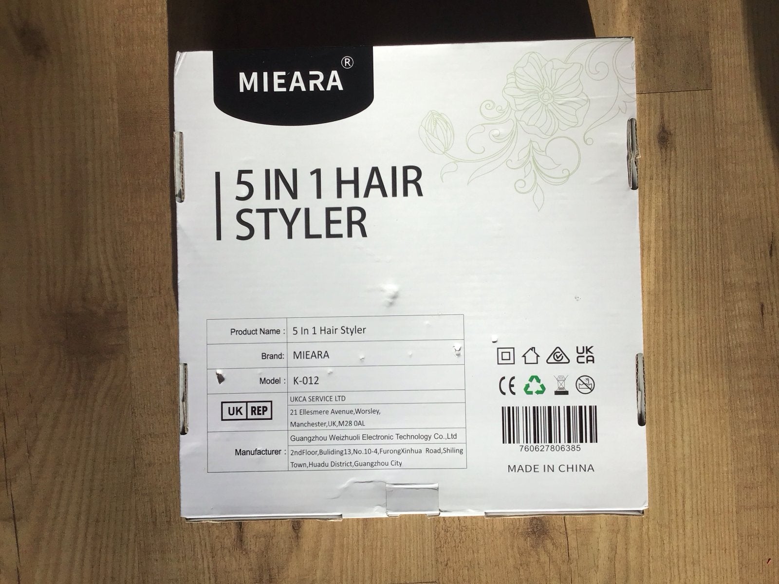 Nieuwe Mieara 5-in-1 Haarstyler, Föhnborstel en Krultang Set, Ophalen of Verzenden, Nieuw, Haarverzorging