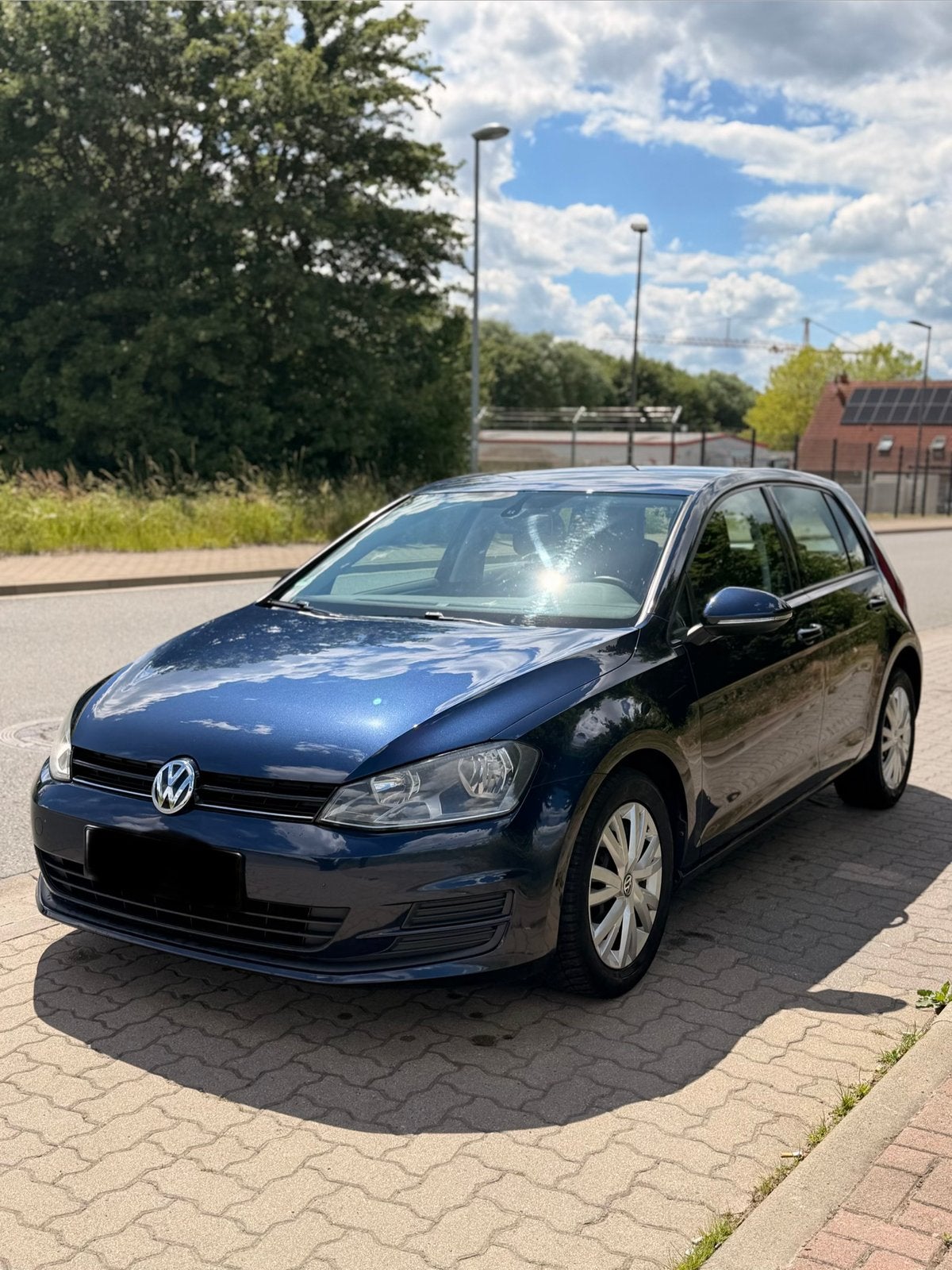 VW Golf 7 1.2 TSI 105PK, Euro 5, 4 cilinders, Blauw, Bedrijf