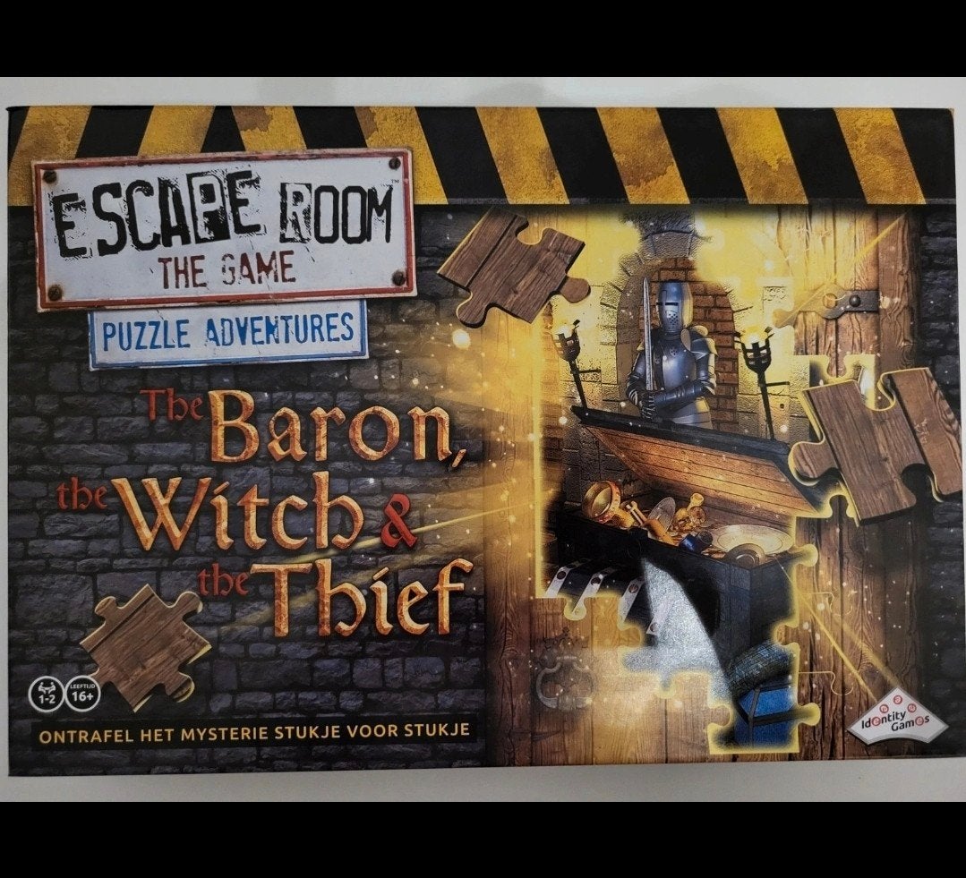 Leuke escapepuzzel!, Ophalen of Verzenden, 500 t/m 1500 stukjes, Zo goed als nieuw