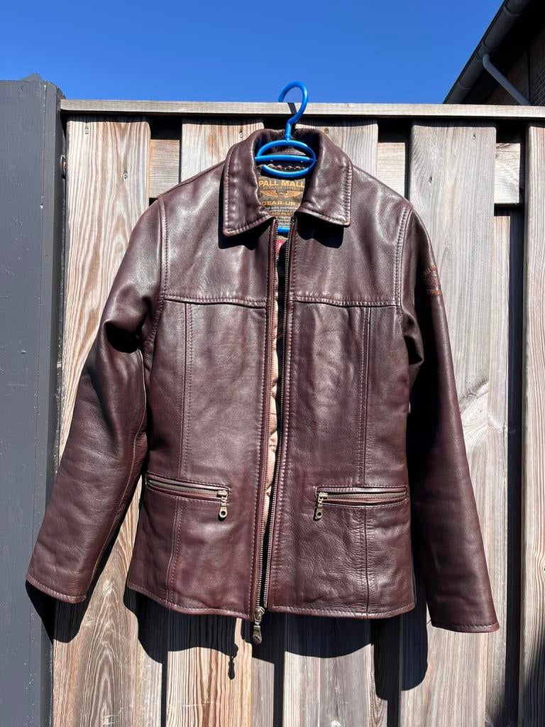 Pall Mall American Classic Dames Vintage  Jas, Ophalen of Verzenden, Zo goed als nieuw, Maat 46 (S) of kleiner, Bruin