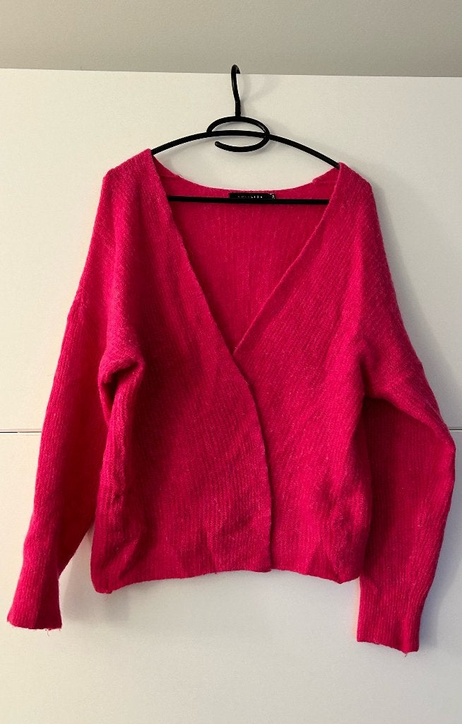 Lola & Liza fuchsia gilet, Maat 46/48 (XL) of groter, Ophalen of Verzenden, Roze, Gedragen