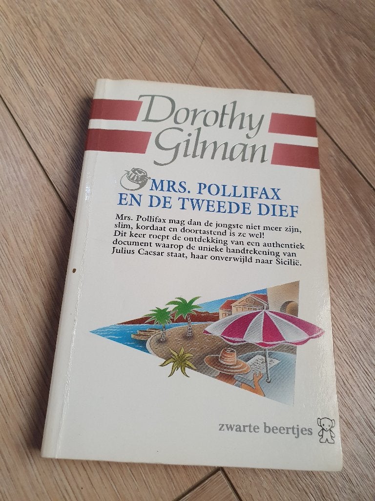 Mrs. Pollifax en de tweede dief – Dorothy Gilman, Boeken, Ophalen of Verzenden, Gelezen, Dorothy Gilman