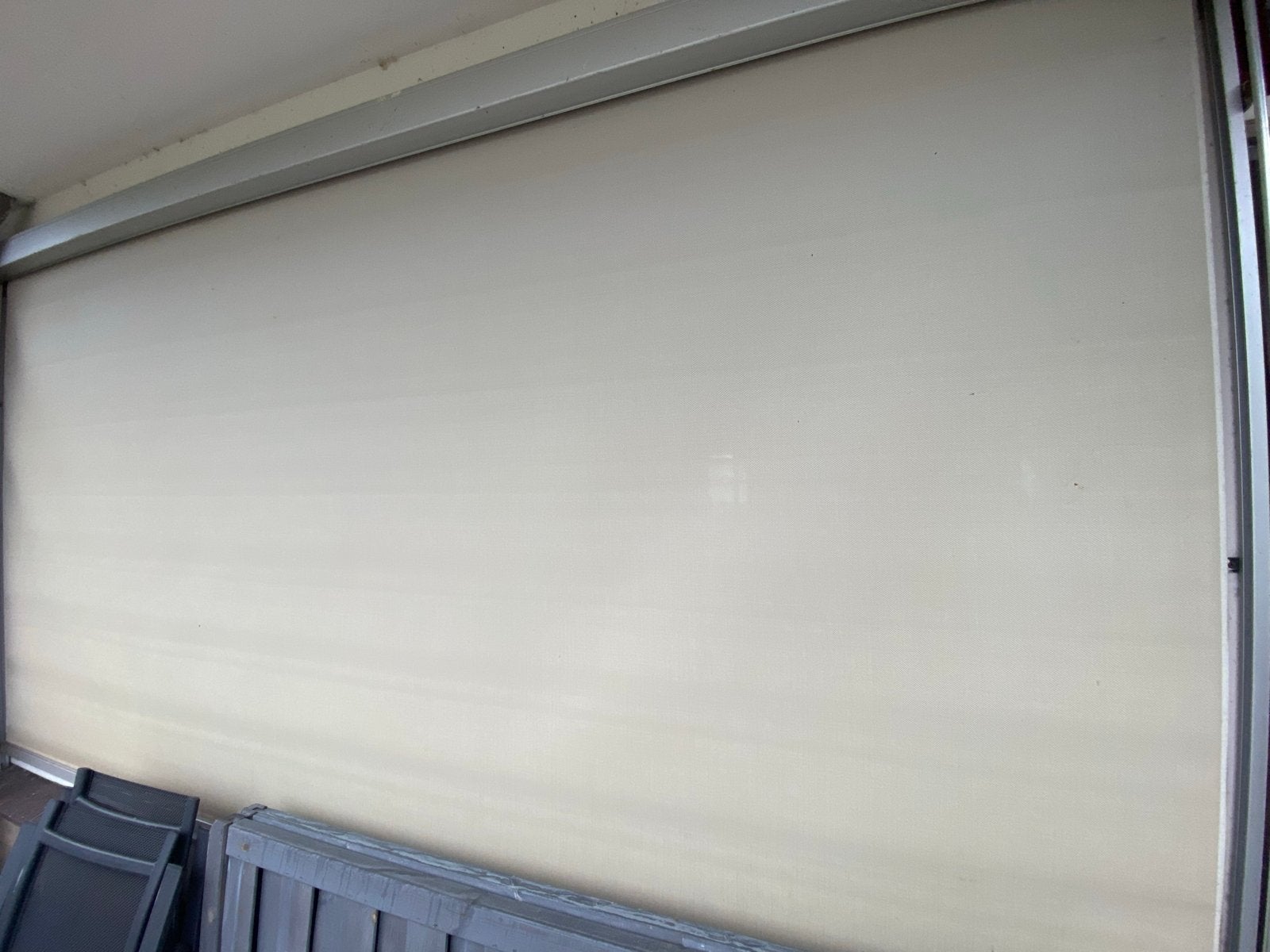 Zonnescherm 340x170cm gratis af te halen, Gebruikt, Ophalen of Verzenden, 150 tot 300 cm, 250 cm tot 450 cm