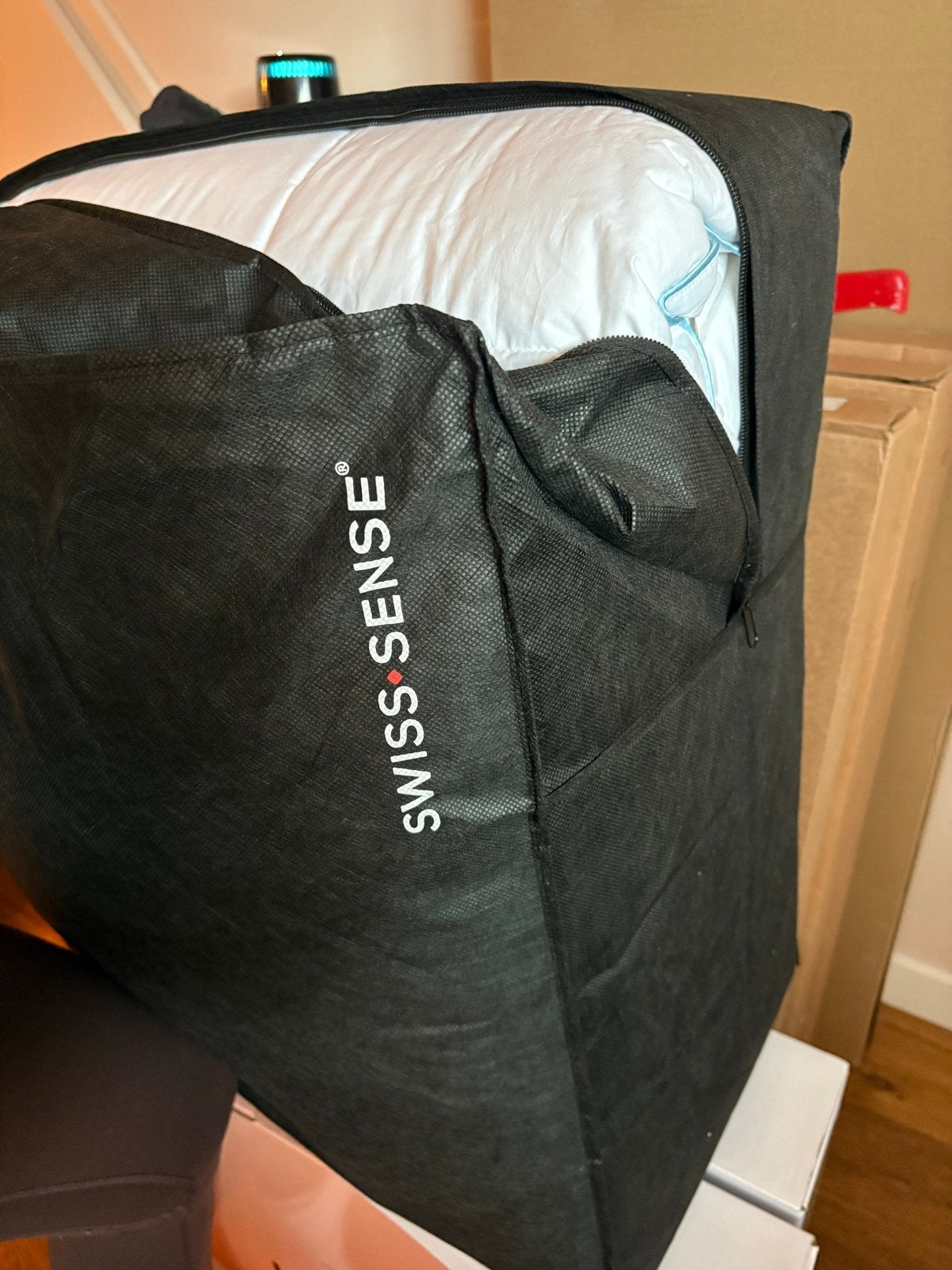 NIEUW Swiss Sense Dekbed - 240x220, Ophalen, Wit, Tweepersoons, Deken of Dekbed