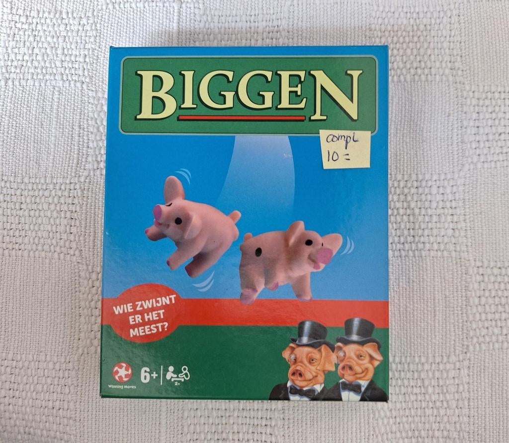 Biggen, Hobby en Vrije tijd, Gezelschapsspellen | Bordspellen, Een of twee spelers, Ophalen of Verzenden, Zo goed als nieuw