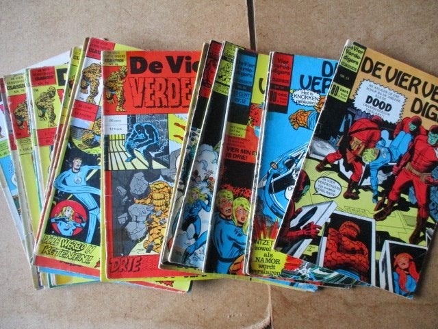 adv8242 de vier verdedigers classics, Boeken, Strips | Comics, Eén comic, Ophalen, Gelezen, Overige gebieden