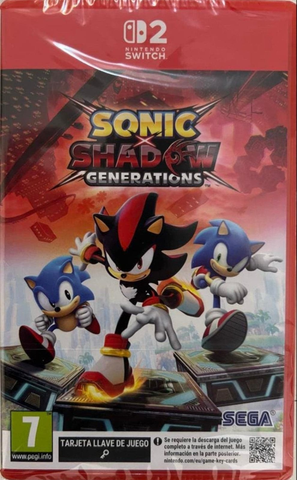 Sonic X Shadow Generations Nintendo Switch (Nieuw verzegeld), Ophalen of Verzenden, Nieuw