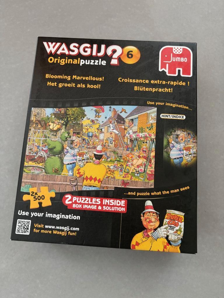 Wasgij Original 6 – “Het groeit als kool!” (2x500 stuks), Ophalen of Verzenden, 500 t/m 1500 stukjes, Zo goed als nieuw, Legpuzzel