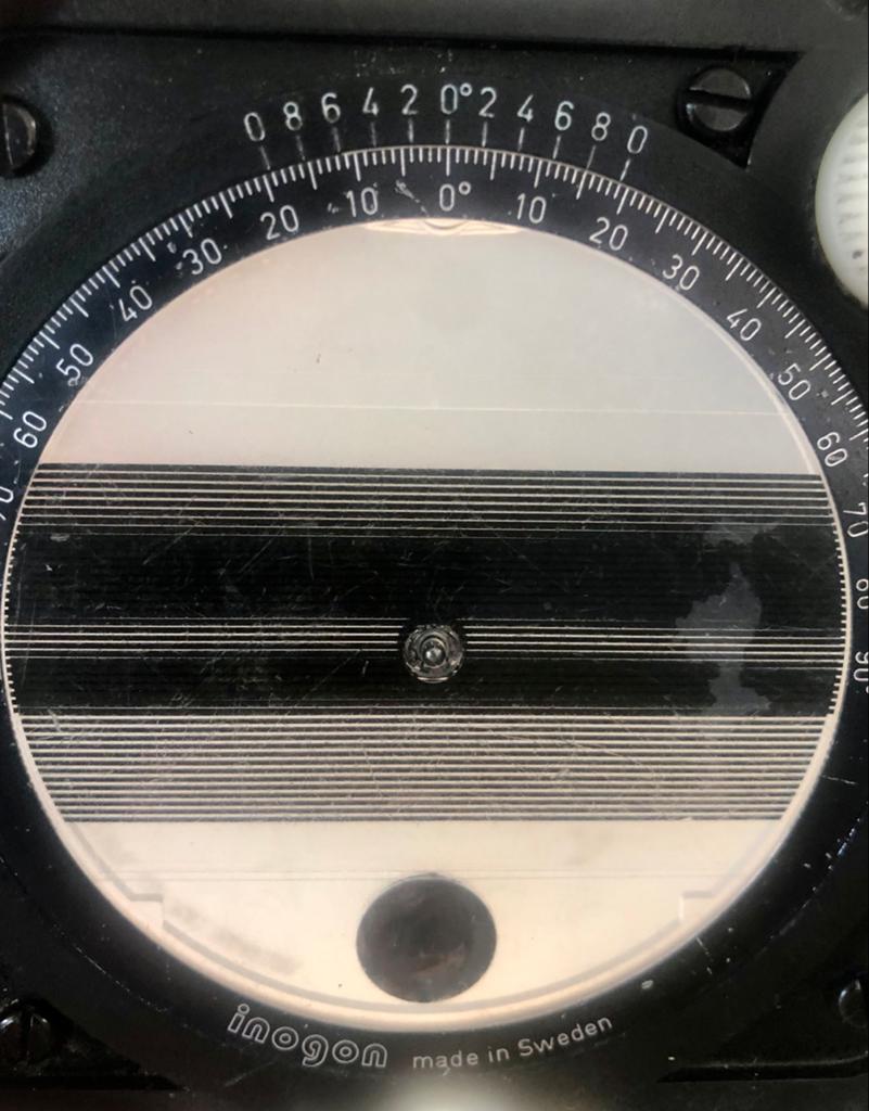 Inogon Klinometer / Hellingmeter - Made in Sweden, Ophalen of Verzenden