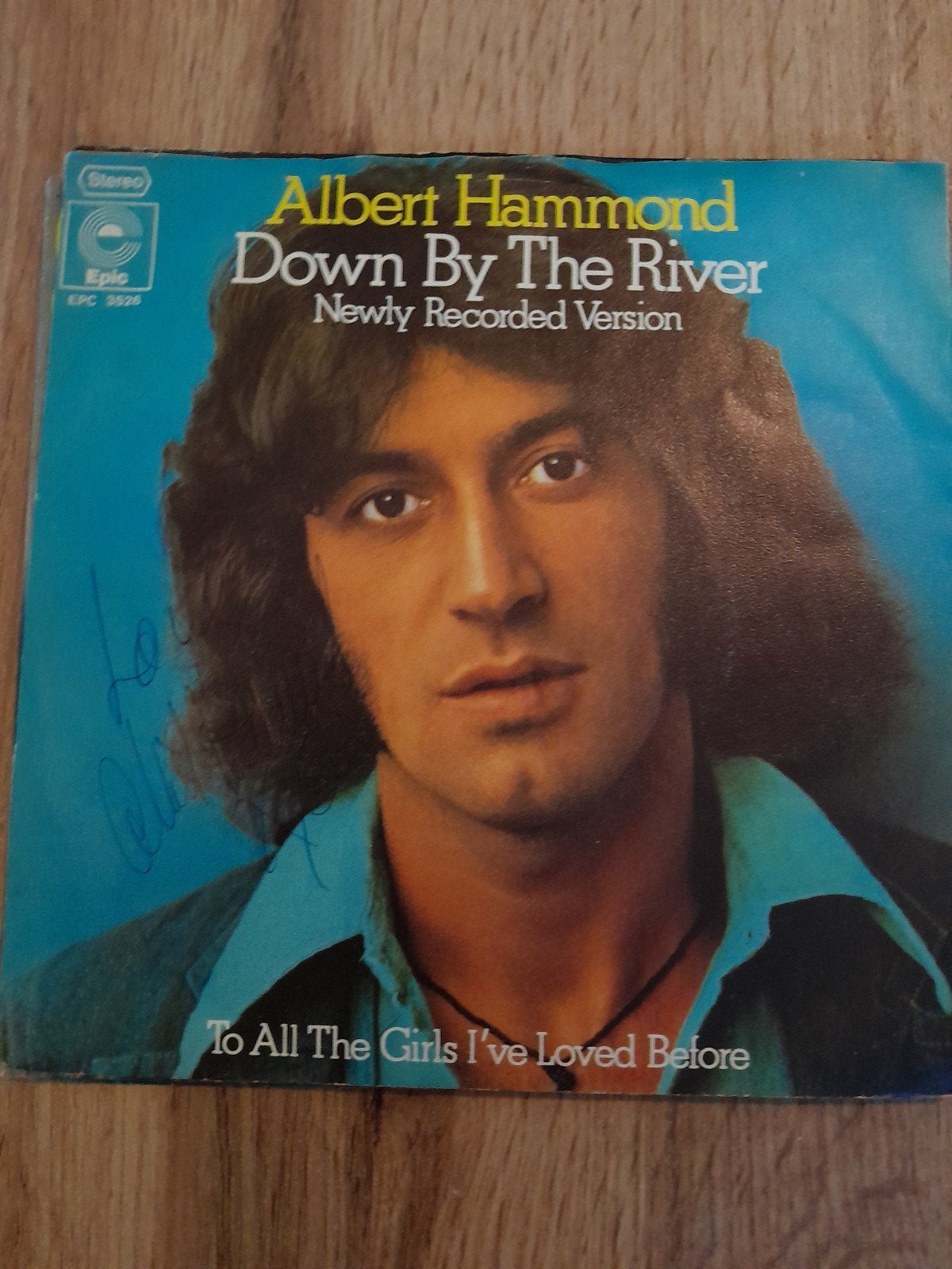 albert hammomd 7 inch down by the river, Cd's en Dvd's, Vinyl Singles, Ophalen of Verzenden, Zo goed als nieuw, Pop