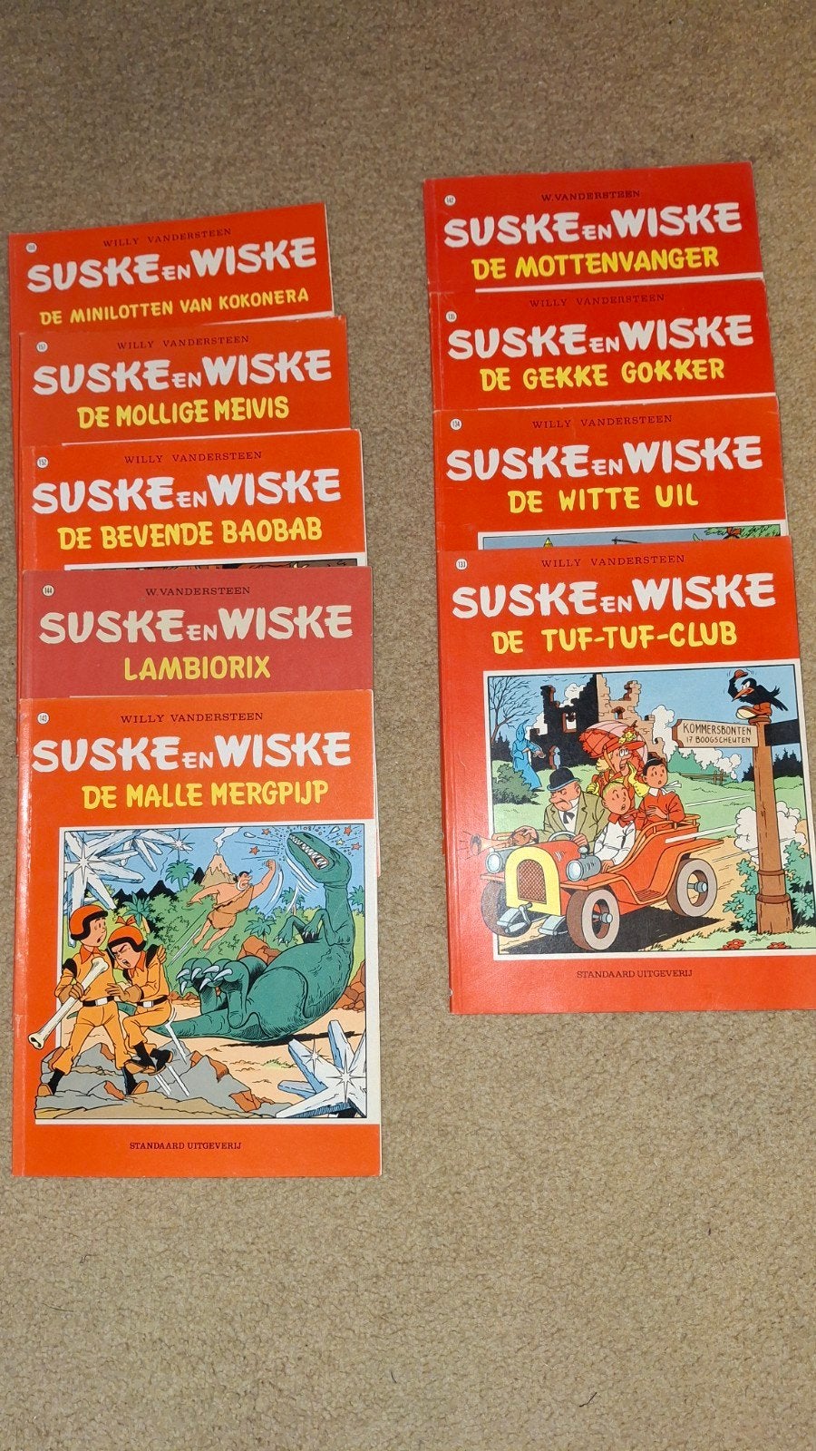 Suske en Wiske stripboeken, Meerdere stripboeken, Ophalen of Verzenden, Zo goed als nieuw