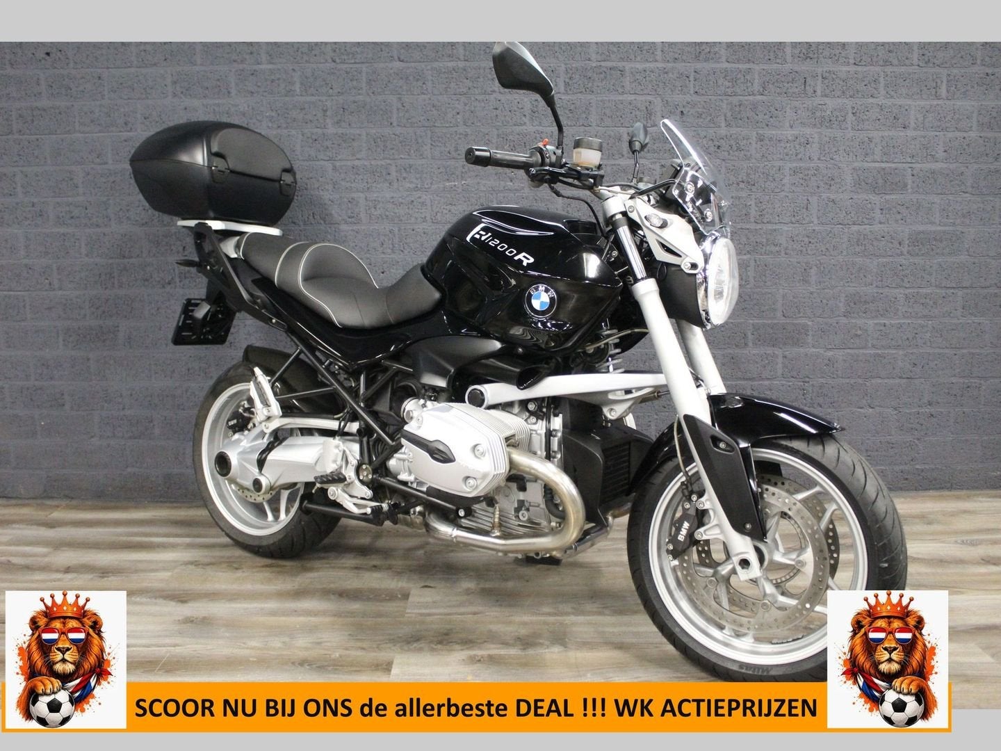 BMW R 1200 R ABS (bj 2010) SLECHTS 25dkm, Motorrijbewijs A, Bedrijf, Onbekend, Toermotor