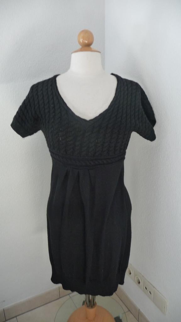 zwarte zomerjurk XL Essentials, Zwart, Maat 46/48 (XL) of groter, Ophalen of Verzenden, Zo goed als nieuw