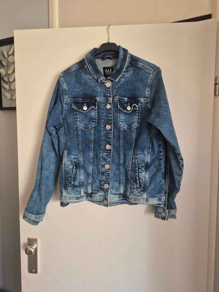 Spijkerjasje MS mode maat 46 valt iets kleiner !!, Ophalen of Verzenden, Nieuw, Maat 46/48 (XL) of groter, Blauw