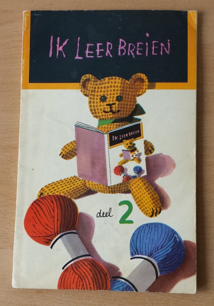 Ik Leer Breien 2 - A.H. Beyst - jaren 50, Gebruikt, Ophalen of Verzenden, Patroon of Boek, Nvt