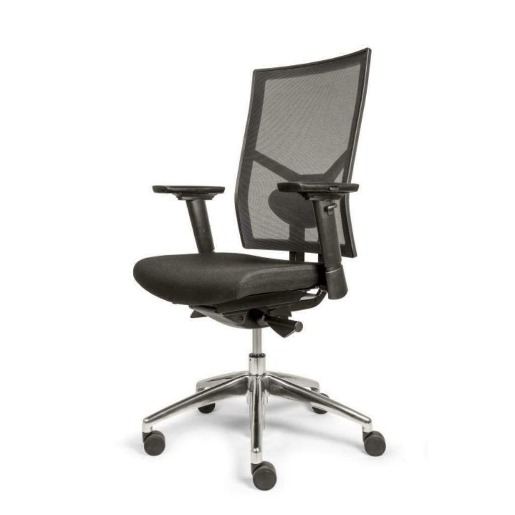 150 x Bureaustoel CS Mesh Edition, NIEUW, 10 jaar garantie!!, Ophalen, Zwart, Nieuw, Bureaustoel