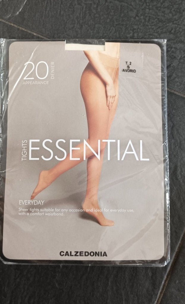 Calzedonia Essential Panty - T.2 Avorio maat S, Maat 36/38 (S), Beige, Nieuw, Ophalen of Verzenden