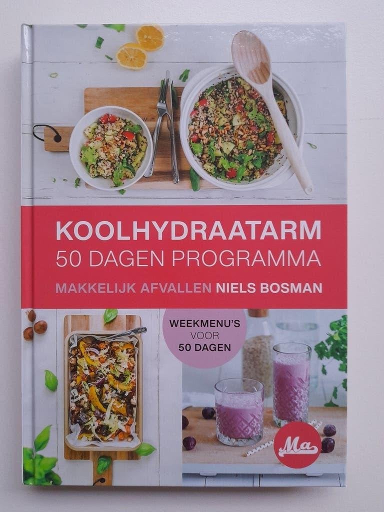 Koolhydraatarm 50 dagen programma Niels Bosman, Dieet en Voeding, Ophalen of Verzenden, Zo goed als nieuw, Niels Bosman