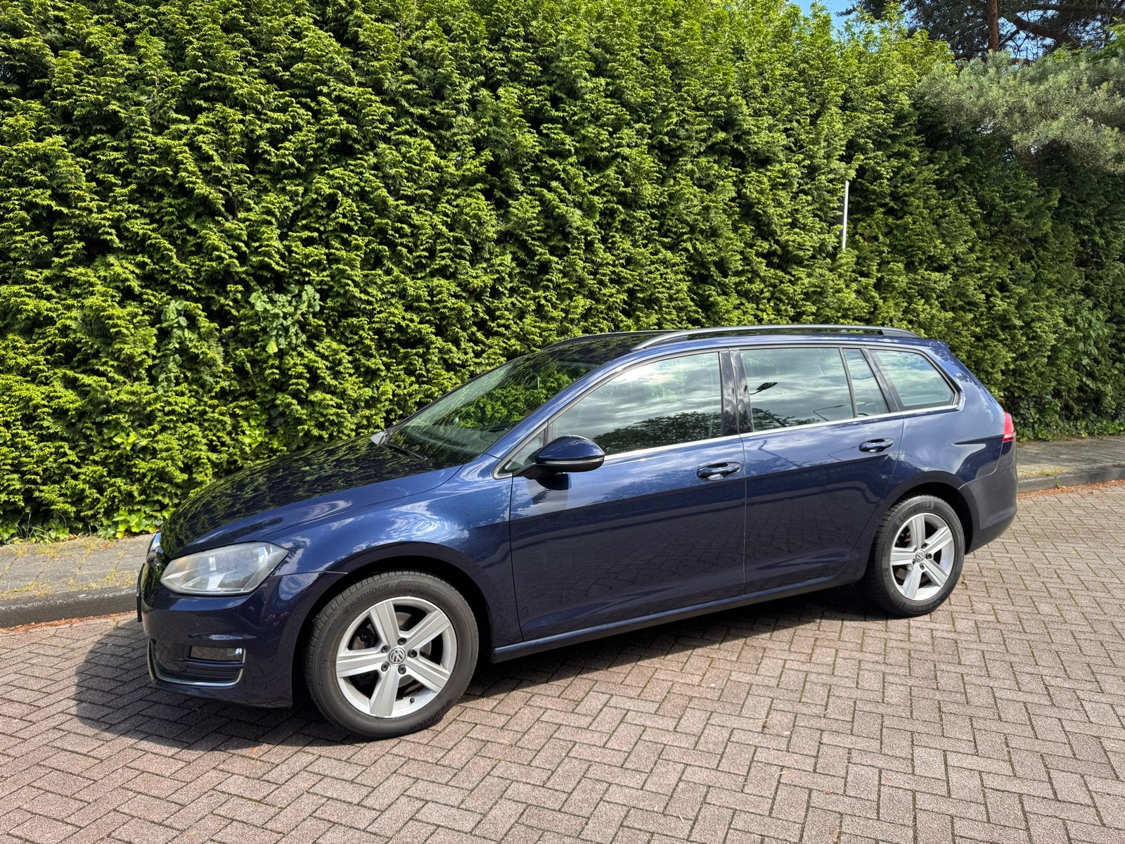 Volkswagen Golf 1.6 TDI 77KW Variant 2014 Blauw, Auto's, Volkswagen, Voorwielaandrijving, Stof, 1295 kg, Blauw