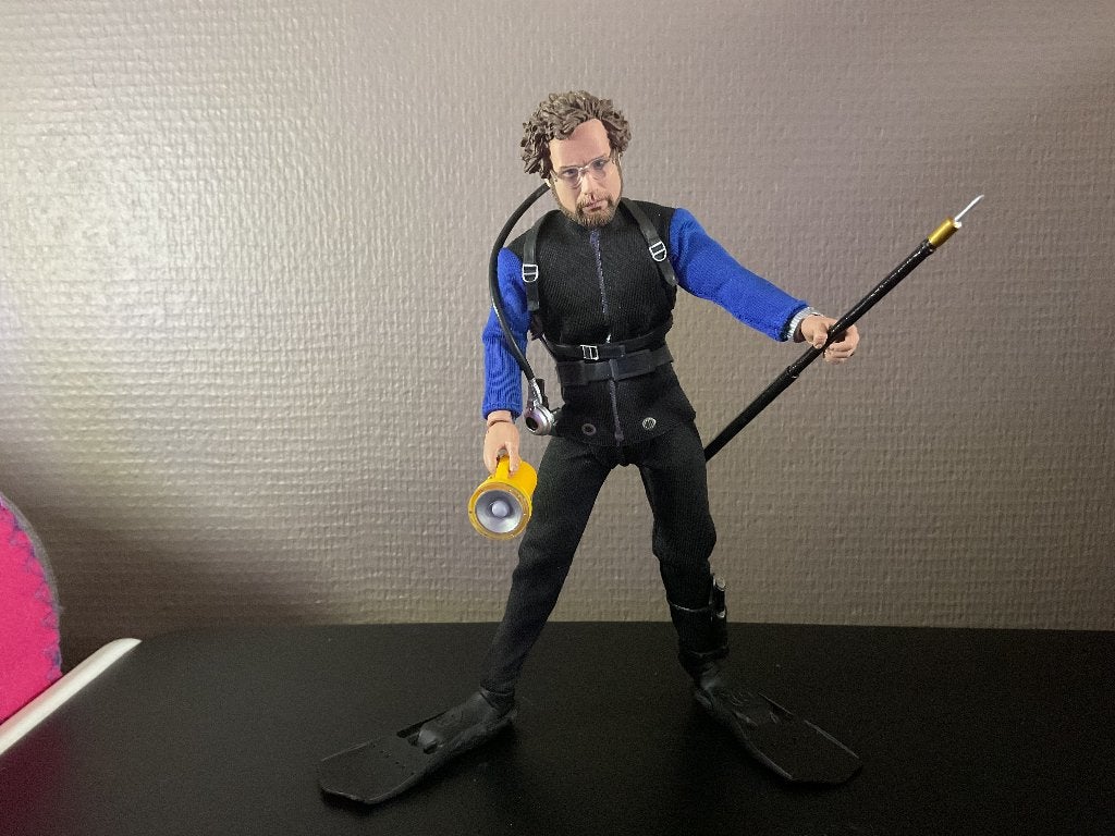 Neca Jaws Matt hooper 8 inch, Ophalen, Actiefiguur of Pop
