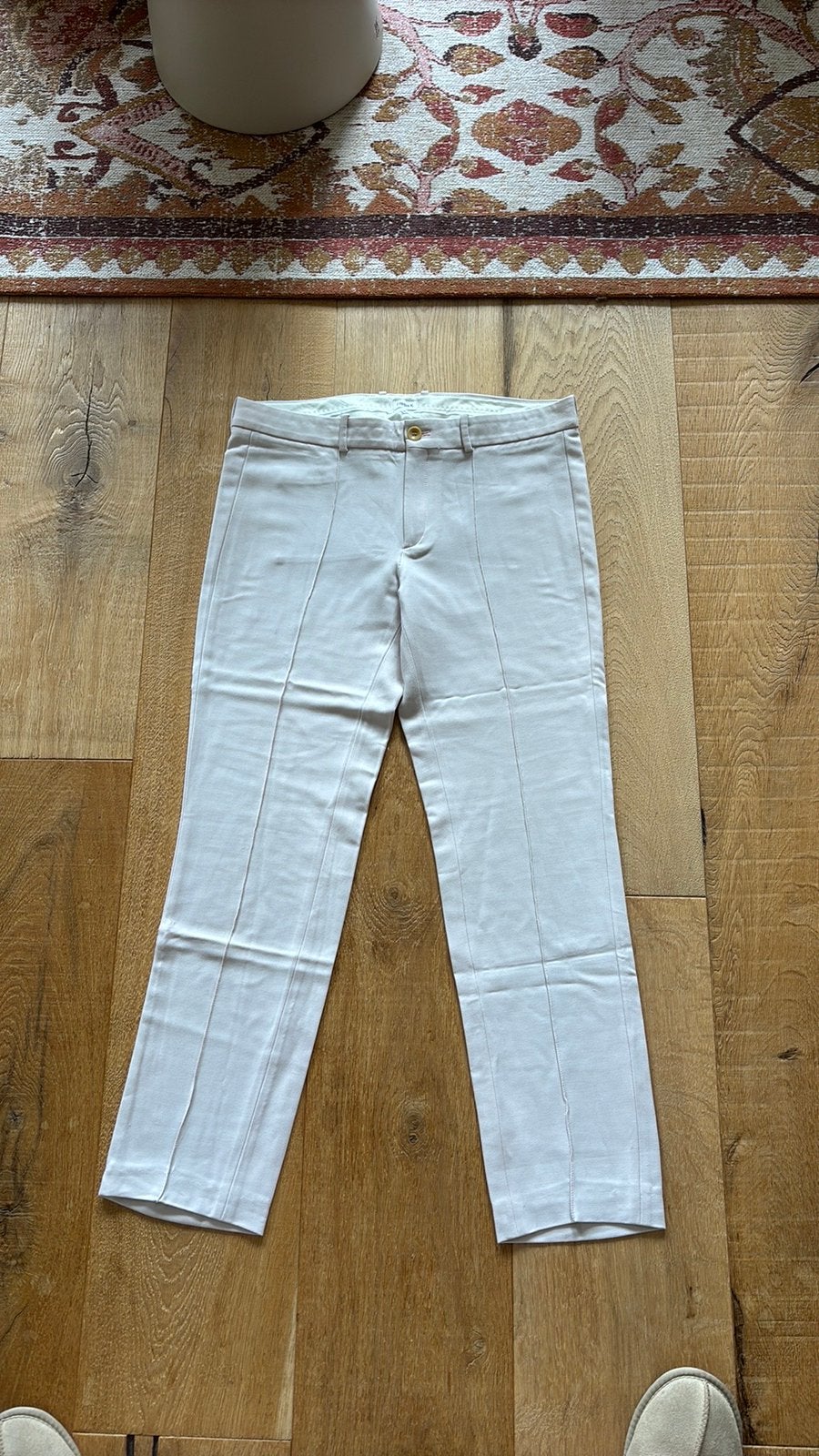 Filippa K stretch broek zacht roze maat Large, Kleding | Dames, Verzenden, Maat 42/44 (L), Roze, Lang