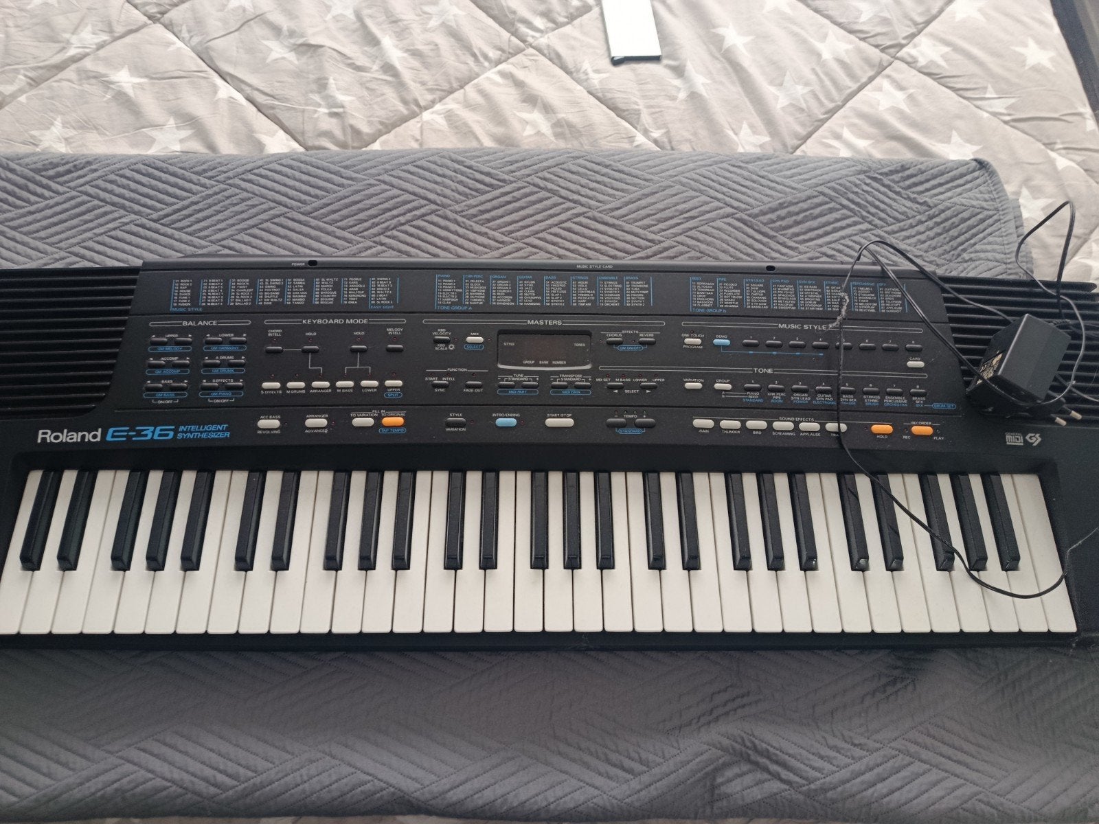 Roland E-36 Intelligent Synthesizer Keyboard, Roland, Ophalen of Verzenden, Aanslaggevoelig, 61 toetsen