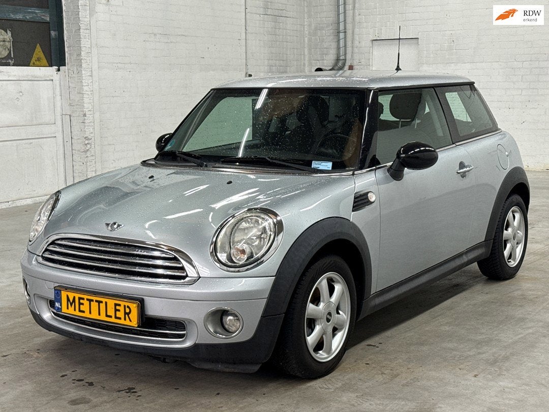 Mini 3-Deurs 1.4 One | Airco | Motorschade, Auto's, Voorwielaandrijving, Gebruikt, 4 stoelen, Bedrijf