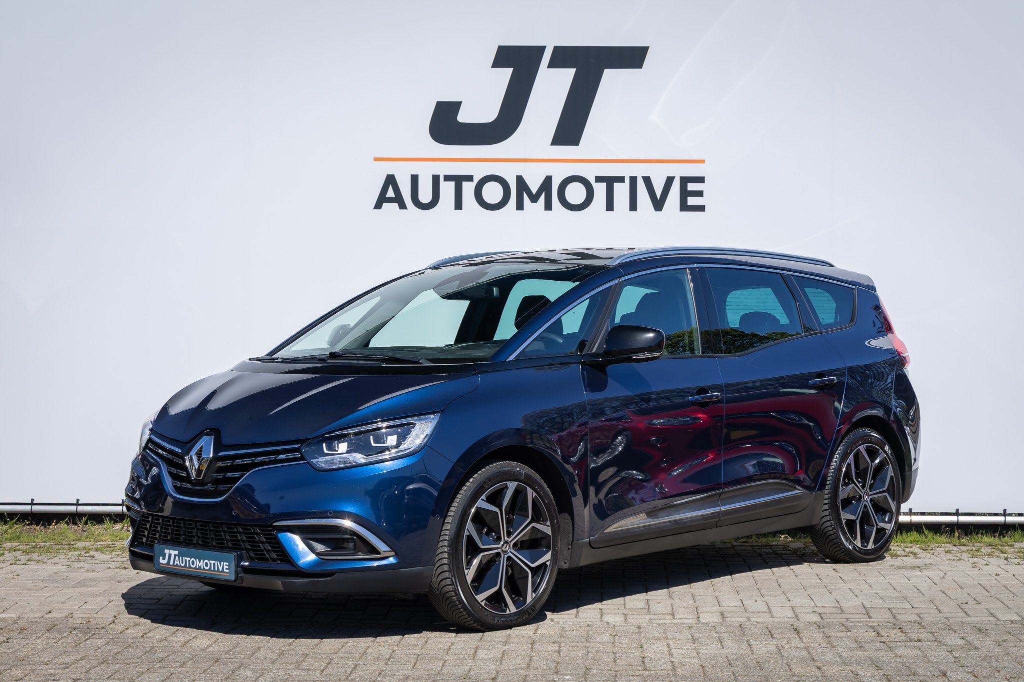 Renault Grand Scénic 1.3 TCe Intens 7p. Panoramadak | Adapt, Auto's, Renault, Euro 6, 4 cilinders, Blauw, 7 stoelen