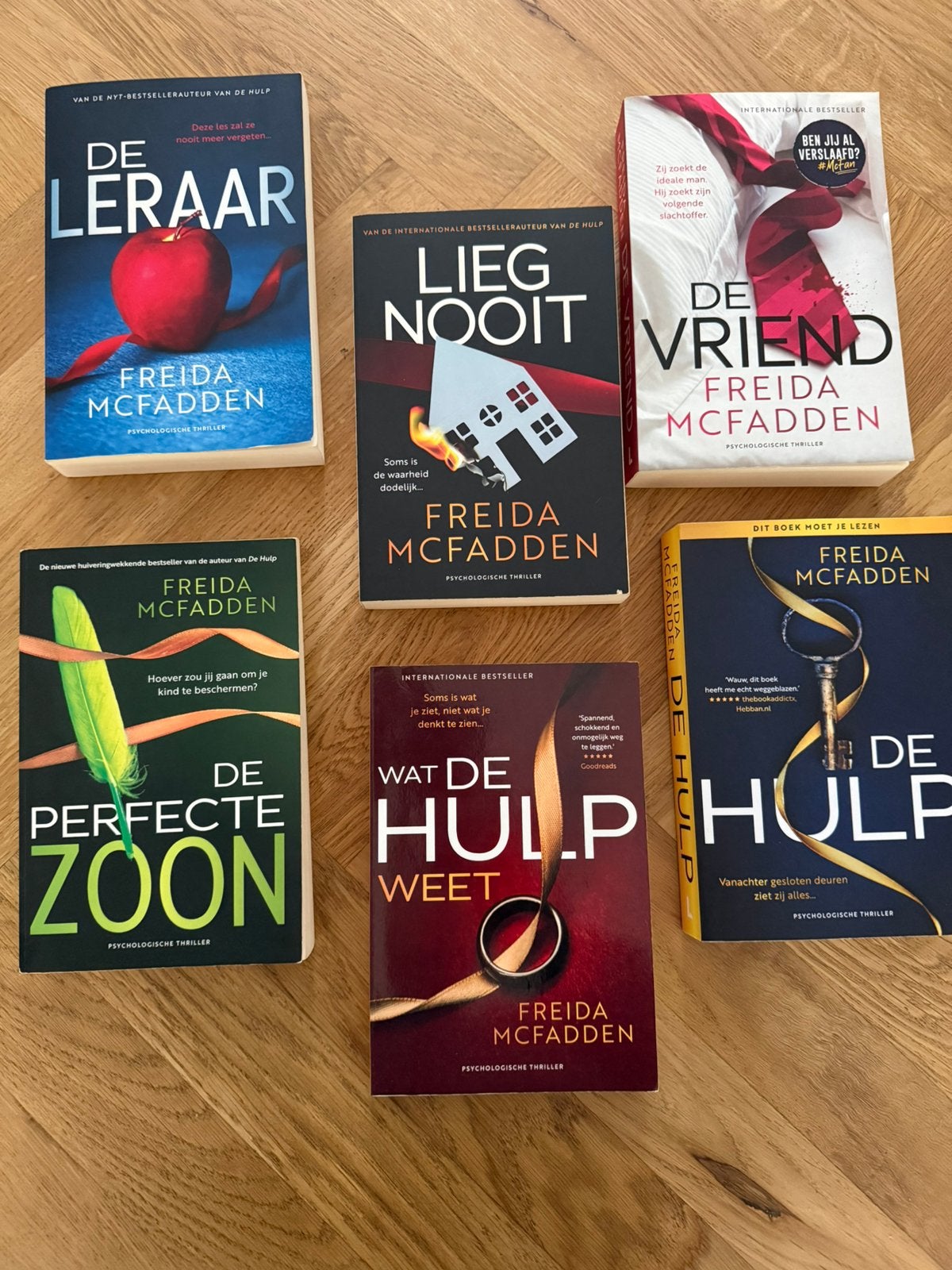 Freida McFadden thrillers, Ophalen of Verzenden, Zo goed als nieuw, Nederland