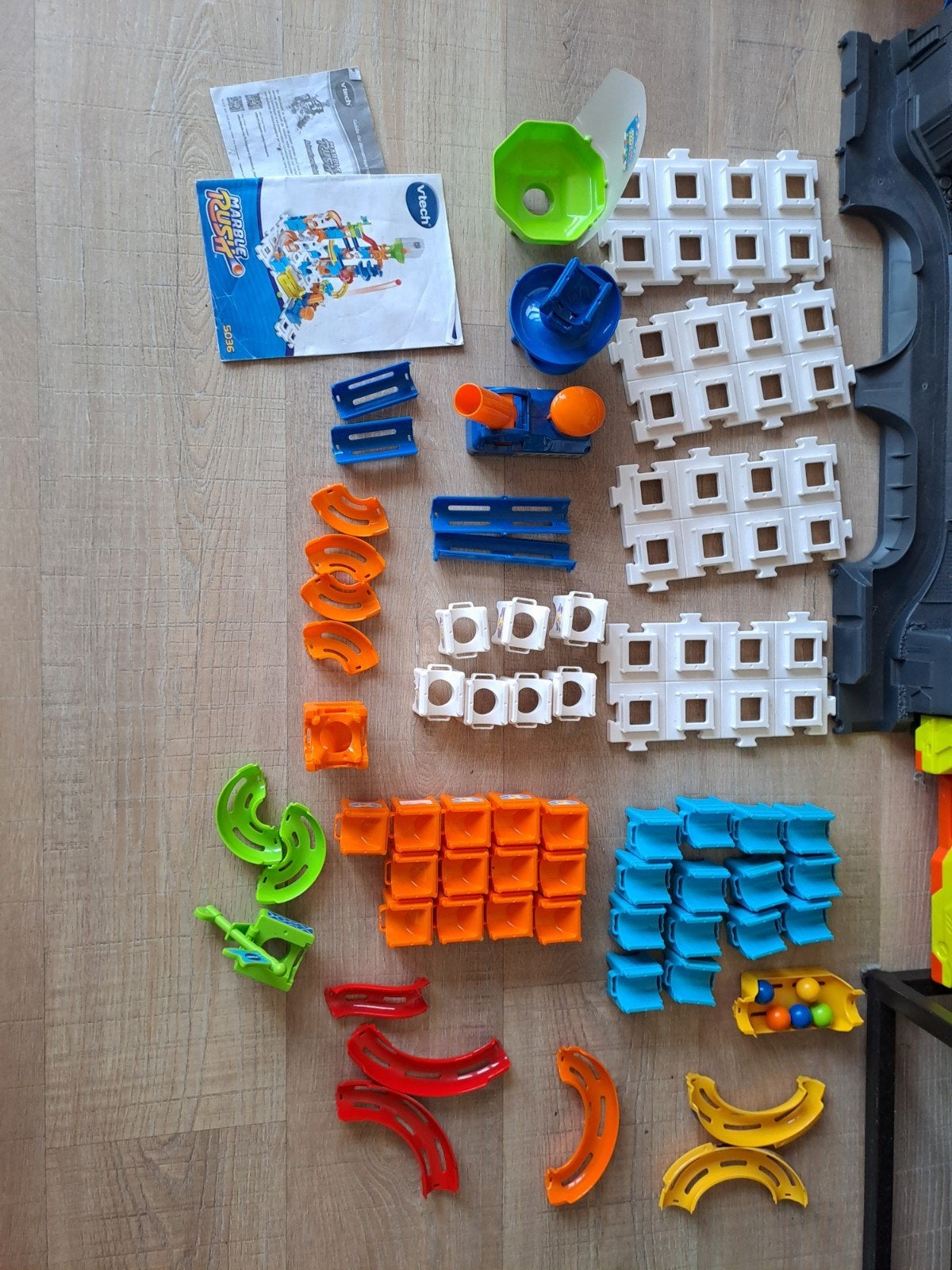 VTech Marble Rush knikkerbaan set 5036, Ophalen of Verzenden, Gebruikt, Bouwen