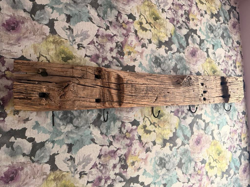 Kapstok biels / robuust hout, 100 tot 150 cm, Zo goed als nieuw, Hout, Ophalen