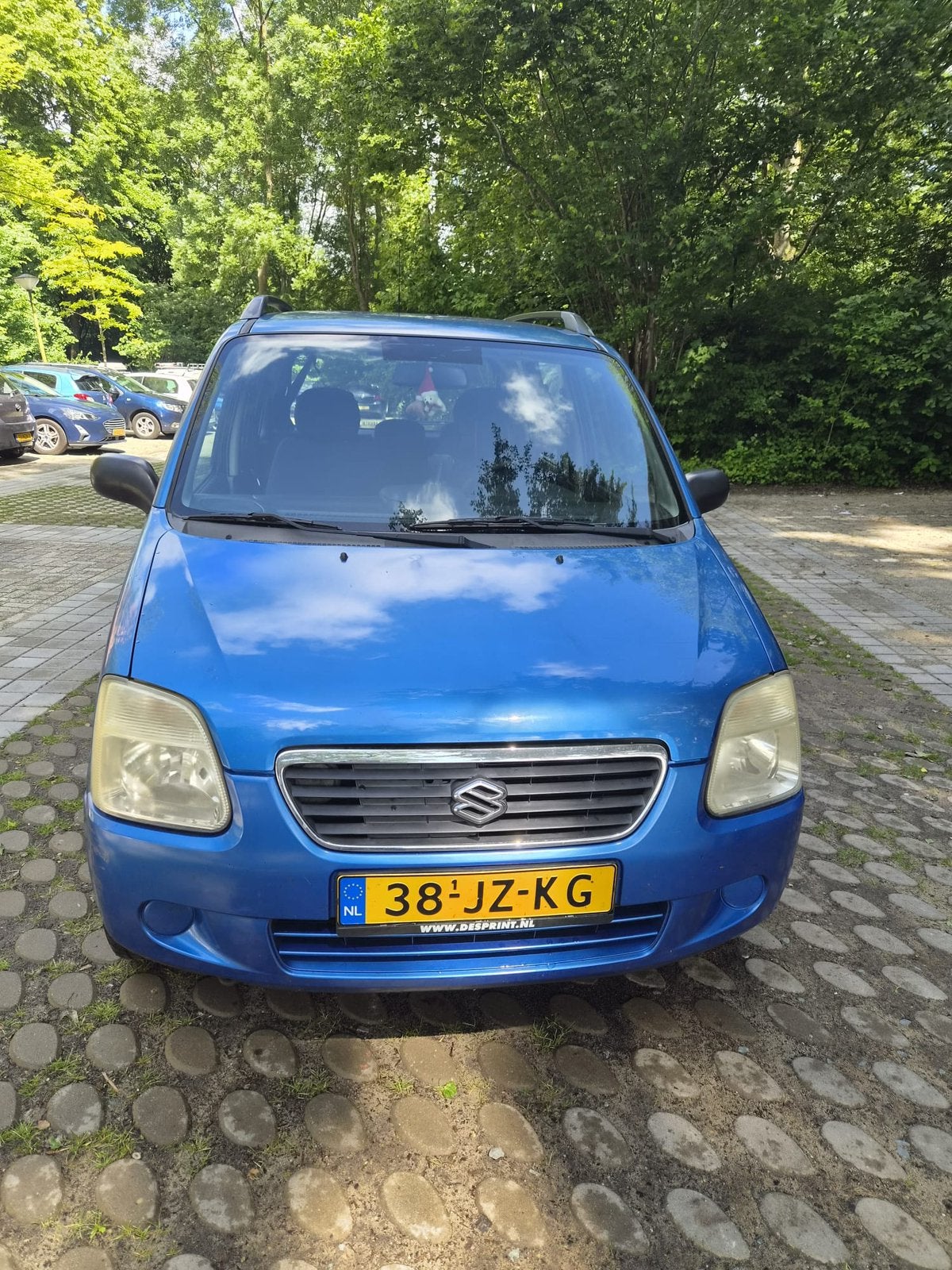 Suzuki Wagon R+ 1.3 AUT 2002 Blauw, Auto's, 970 kg, 40 €/maand, 4 cilinders, Origineel Nederlands