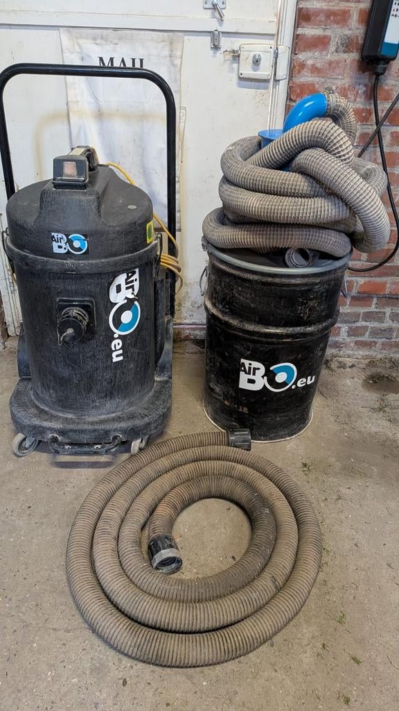 Numatic NDD900 met cycloon voorafscheider, Ophalen, Gebruikt