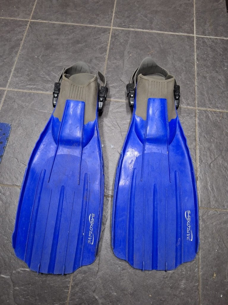 SeaKODive Duikvinnen – Maat XL, Watersport en Boten, Ophalen of Verzenden, Gebruikt, Zwem- of Duikvliezen