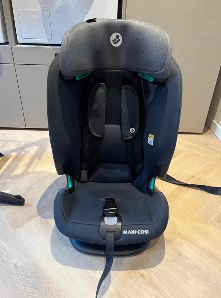 Maxi-Cosi Titan Plus i-Size Authentic Black autostoel, Ophalen, Verstelbare rugleuning, Zo goed als nieuw, 9 t/m 36 kg